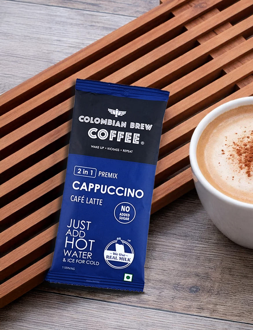 2 In 1 Cappuccino Cafe Latte Premix