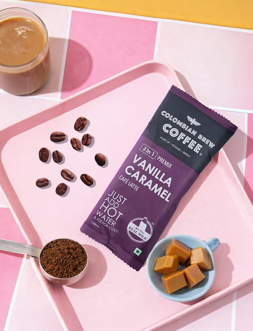 3 In 1 Vanilla Caramel Cafe Latte Premix