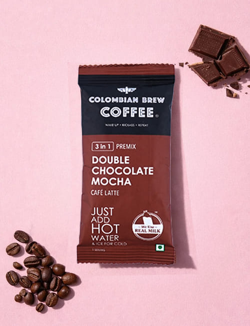 3 In 1 Double Chocolate Mocha Cafe Latte Premix