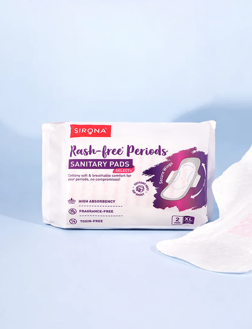Rash Free Periods Sanitary Pads - XL