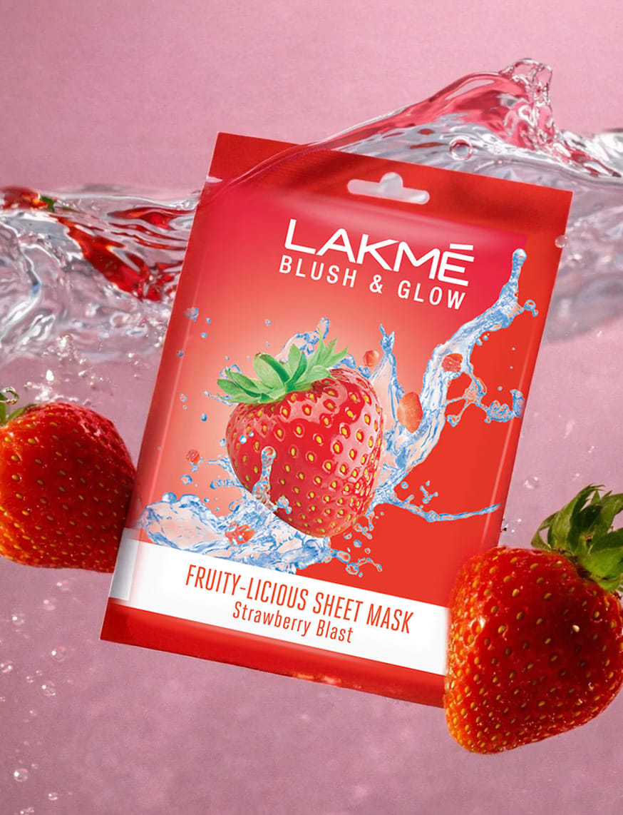 Fruity Licious Sheet Mask: Strawberry Blast