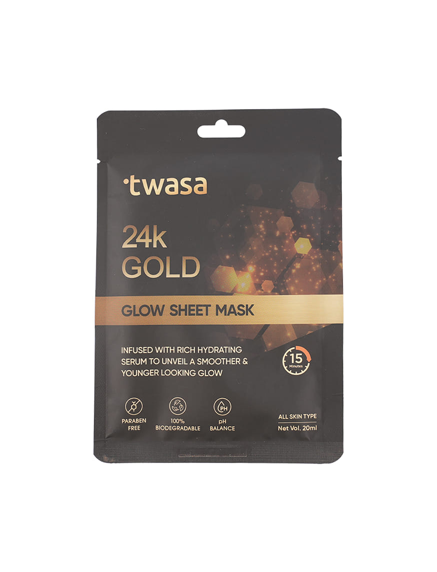 24k Gold Glow Sheet Mask – thumbnail 2