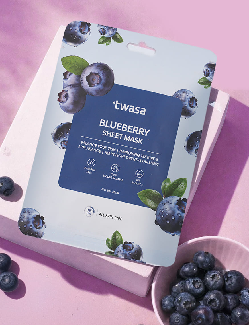 Blueberry Facial Sheet Mask