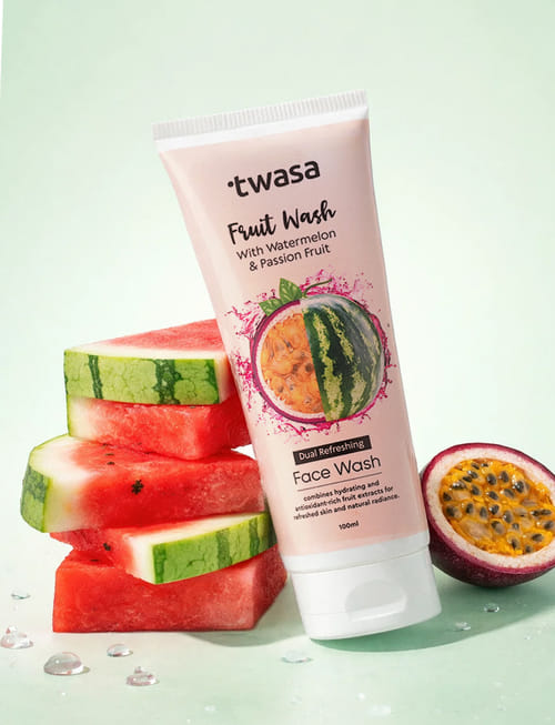 Fruit Face Wash With Watermelon & Passion Fruit 