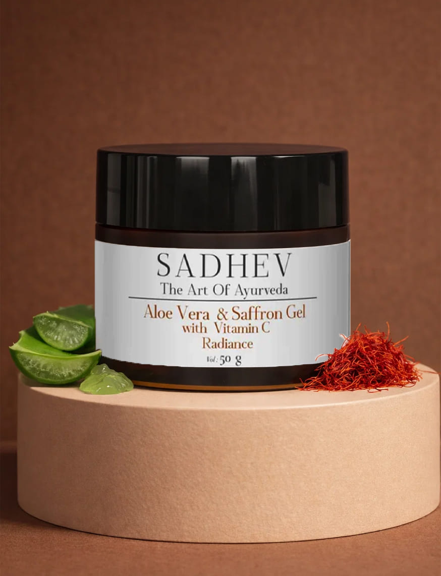 Radiance: Aloe Vera & Saffron Gel With Vitamin C