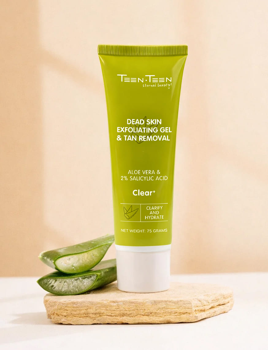 Clear+ : Dead Skin Exfoliating Gel & Tan Removal