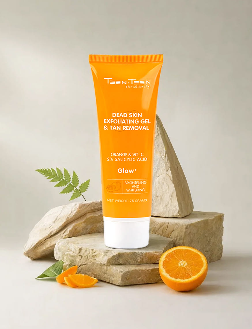 Glow+ : Dead Skin Exfoliating Gel & Tan Removal