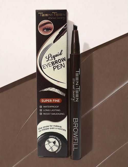 Browfill Liquid Eyebrow Pen - Dark Brown