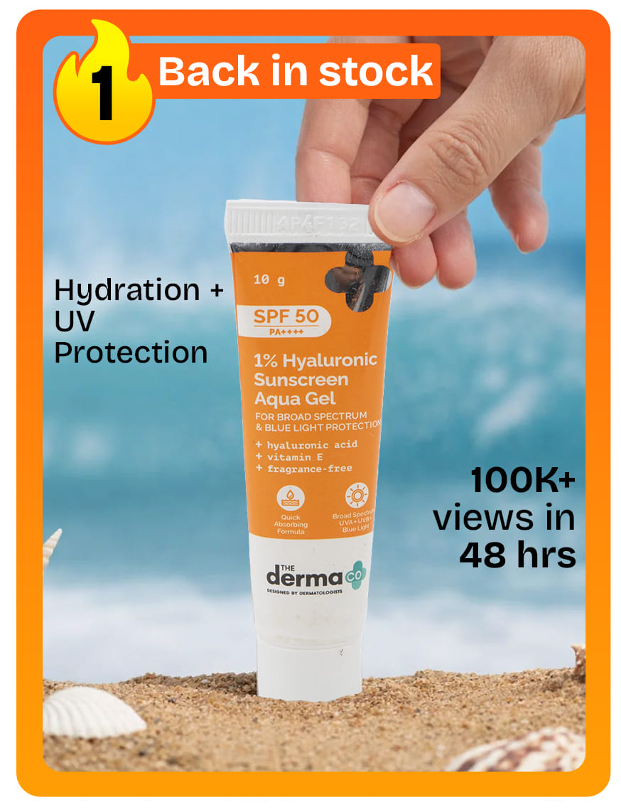 1% Hyaluronic Sunscreen Aqua Gel
