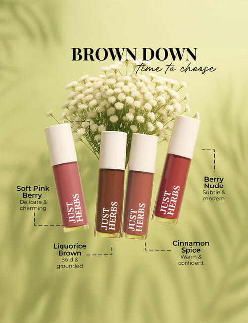 Matte Liquid Lipstick Kit - Nudes And Browns