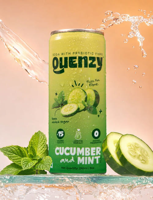 Cucumber And Mint Prebiotic Soda