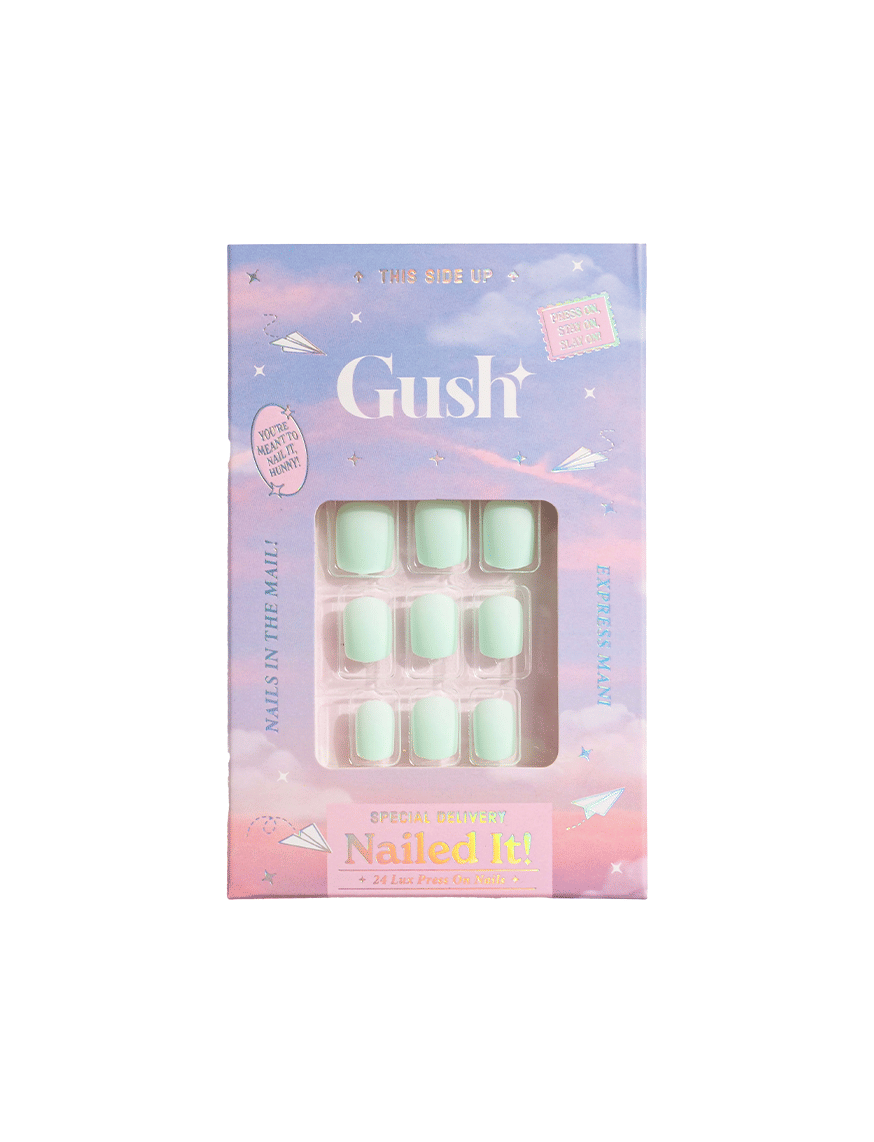 Nailed It! 24 Lux Press On Nails - Mint Green – thumbnail 2