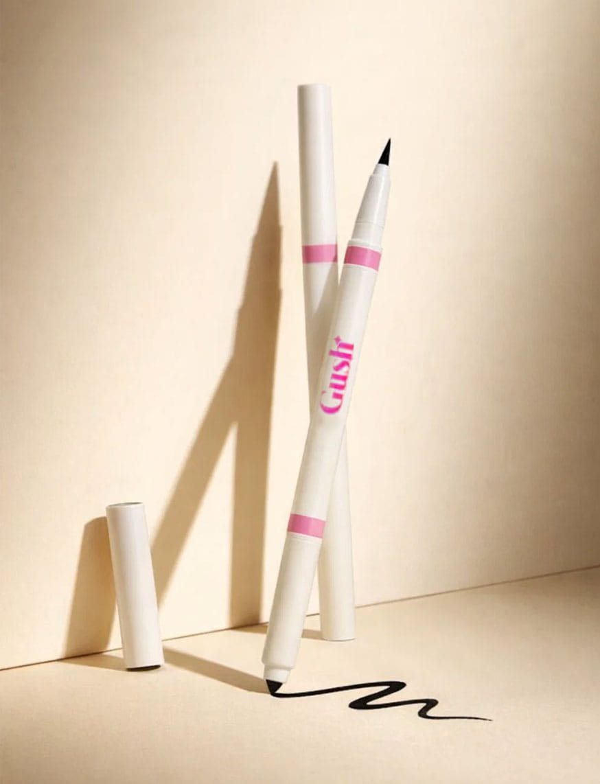 Dual Ended Kajal And Felt Tip Eyeliner - Black