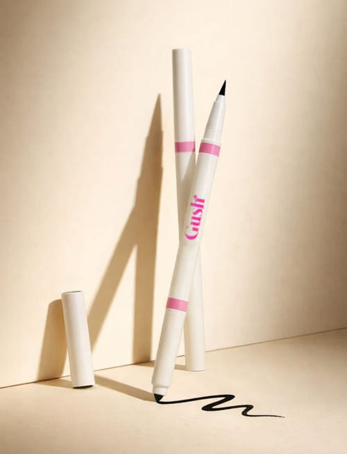 Dual Ended Kajal And Felt Tip Eyeliner - Black