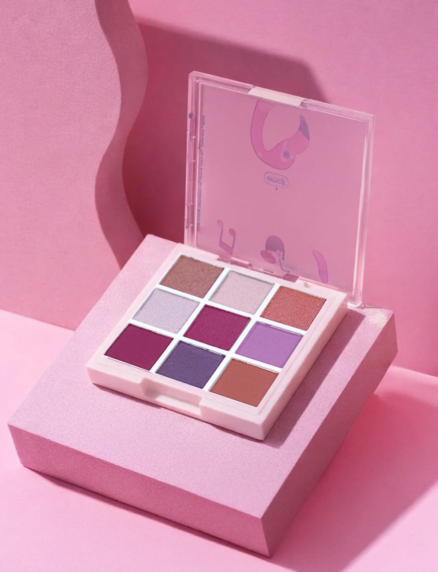 Emoji Eyeshadow Palette - Flamingo Carnival