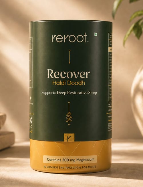 Recover: A Modern Haldi Doodh Ritual To Recover, And Sleep Deeply Recover: A Modern Haldi Doodh Ritual To Recover, And Sleep Deeply
