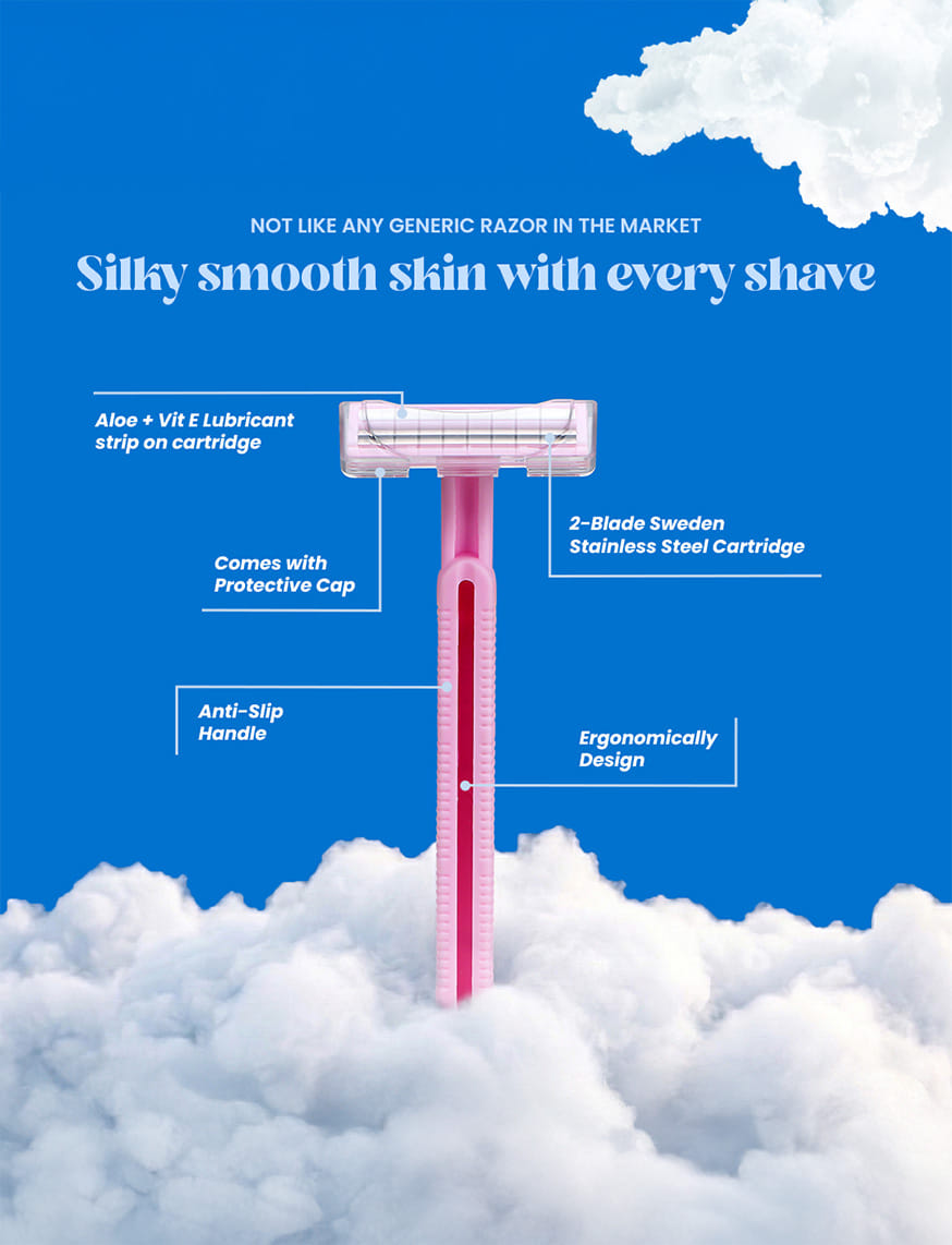 Soft Shave Body Razor – thumbnail 4