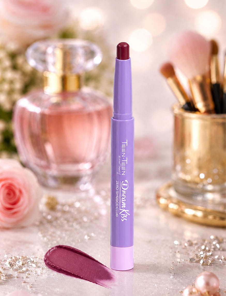 Dream Kiss Lipstick Crayon - 05 Airport Look Mauve | Size: 1.5 g By Teen  Teen