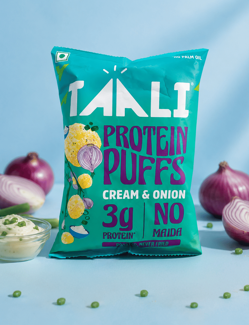 Protein Puffs - Cream & Onion
