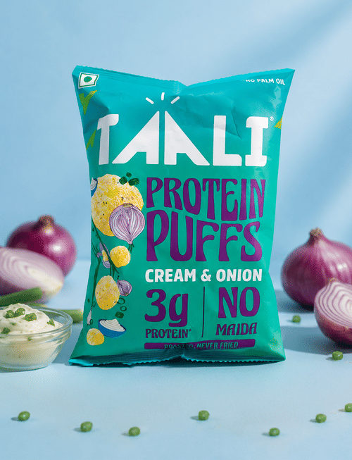 Protein Puffs - Cream & Onion