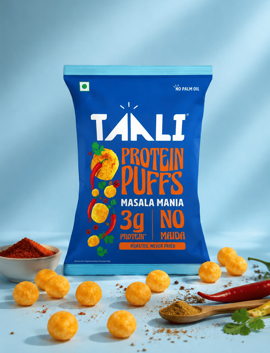 Protein Puffs - Masala Mania