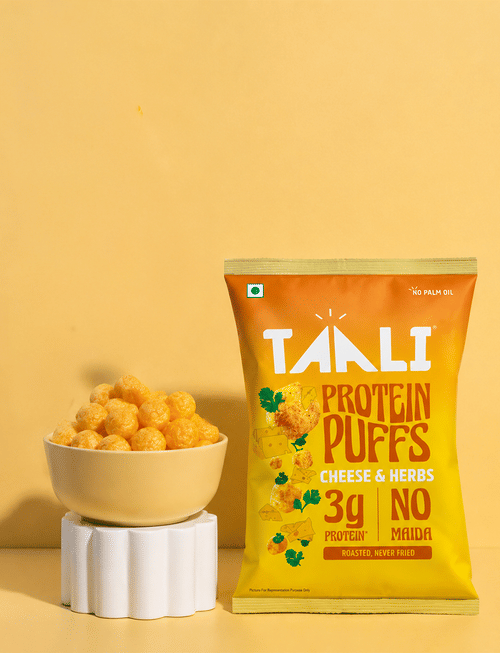 Protein Puffs - Cheese & Herbs