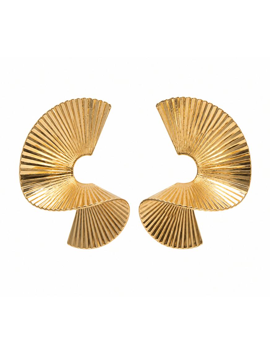 Regal Arc Statement Earrings – thumbnail 2