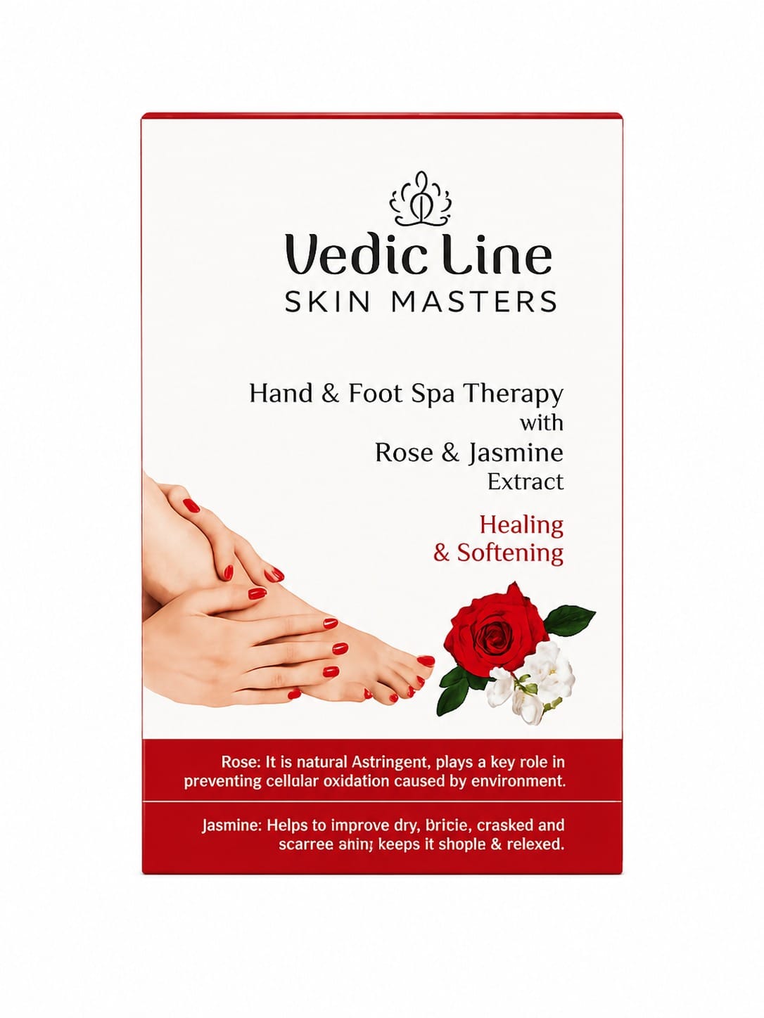 Rose And Jasmine Hand And Foot Spa Kit – thumbnail 2
