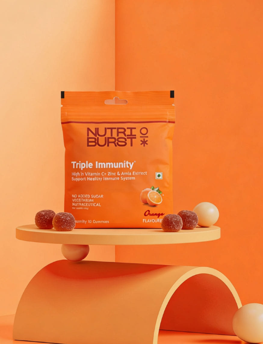 Triple Immunity Gummies With Vitamin C
