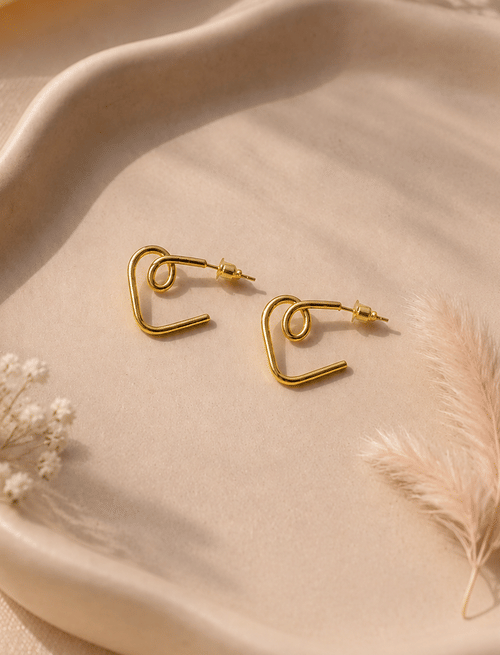 Golden Loop Earring Golden Loop Earring