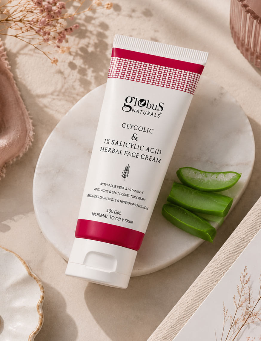 Glycolic & 1% Salicylic Acid Herbal Face Cream