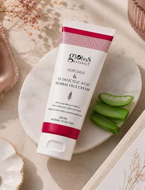 Glycolic & 1% Salicylic Acid Herbal Face Cream Glycolic & 1% Salicylic Acid Herbal Face Cream