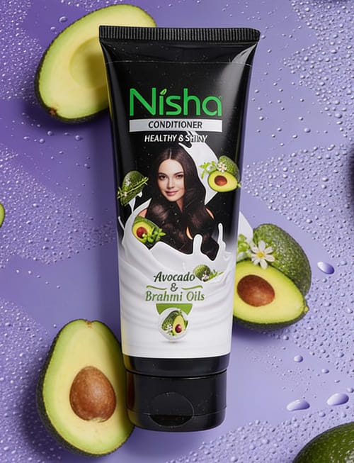 Hair Conditioner With Avocado & Brahmi Oils