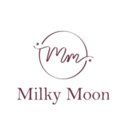 Milky moon brand logo