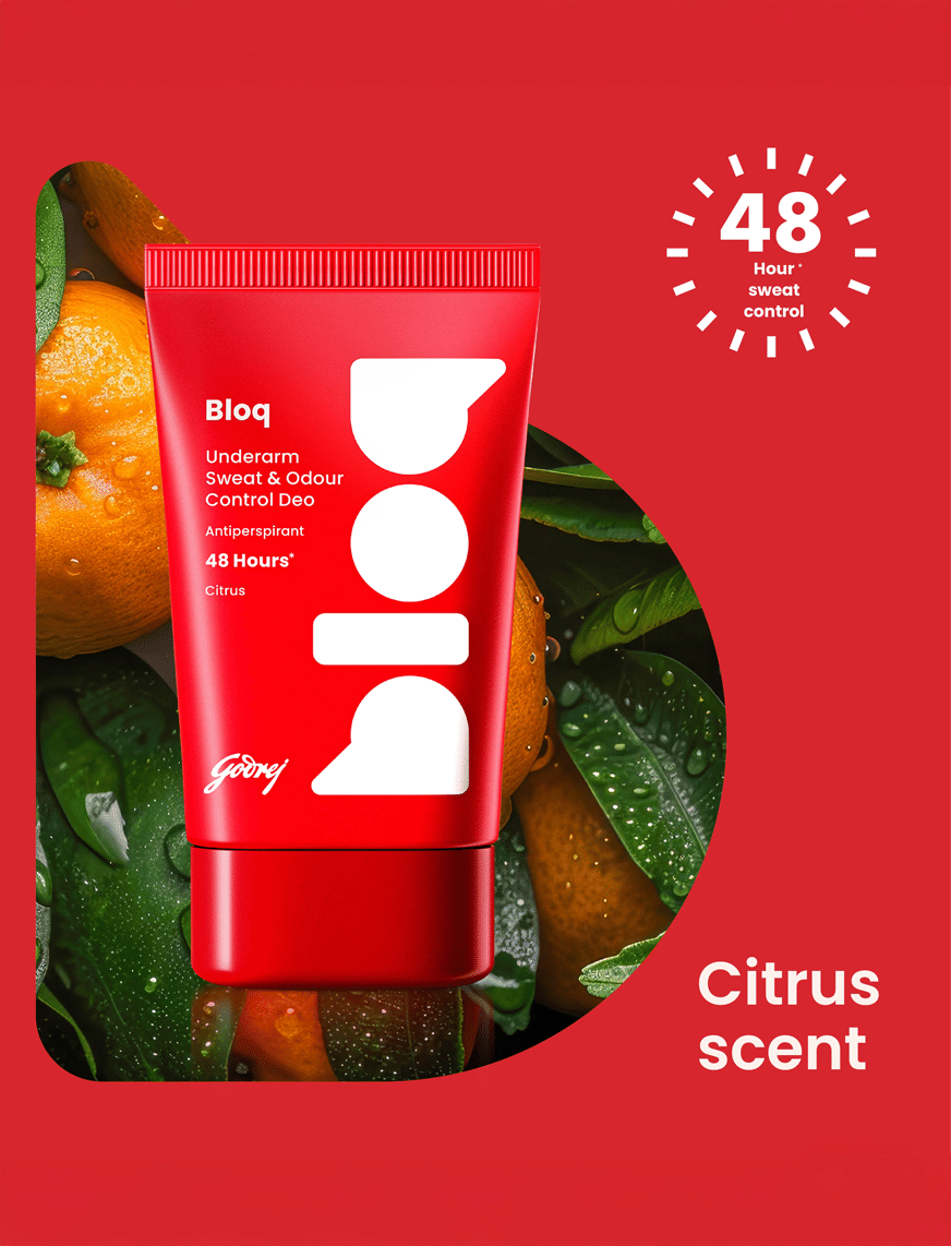 Bloq Underarm Sweat & Odour Control Deo - Citrus – thumbnail 8