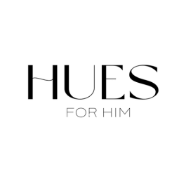 Hues For Him brand logo