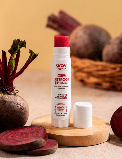 Beetroot Tinted Lip Balm SPF 50 PA++++ Beetroot Tinted Lip Balm SPF 50 PA++++