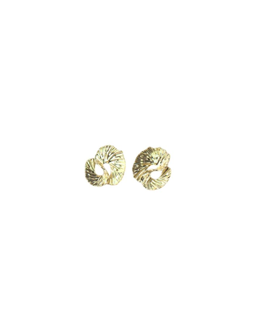 Sculpted Swirl Studs – thumbnail 2