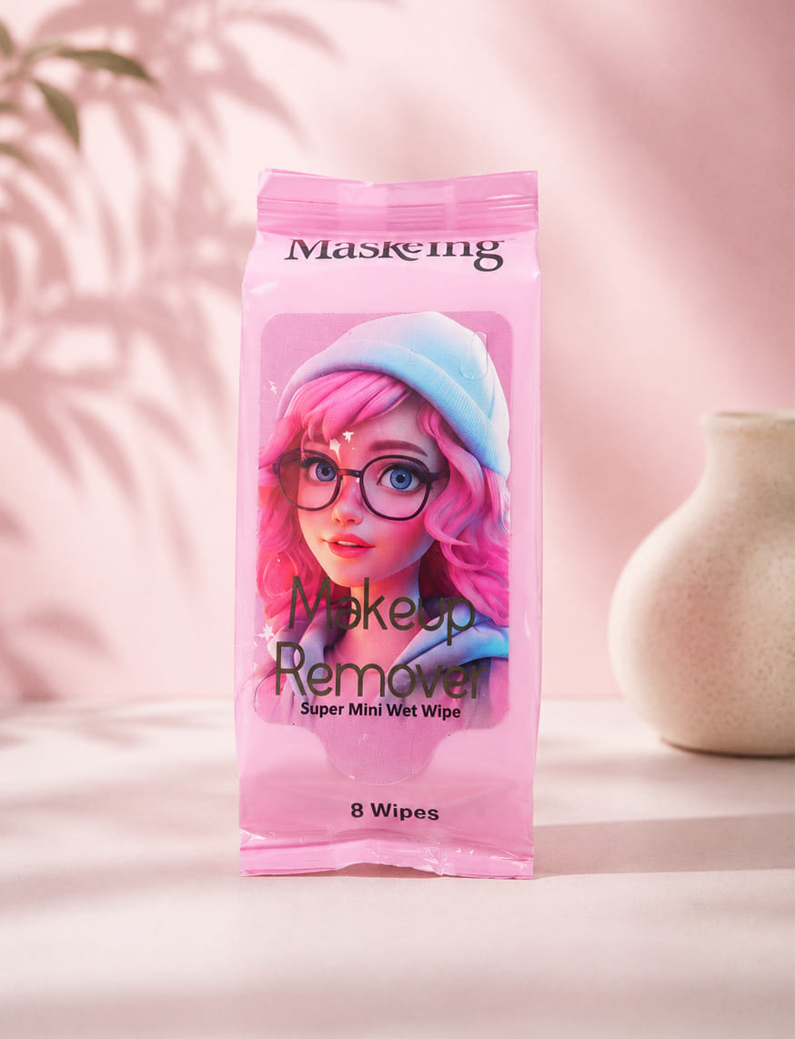 Super Mini Makeup Remover Wet Wipes