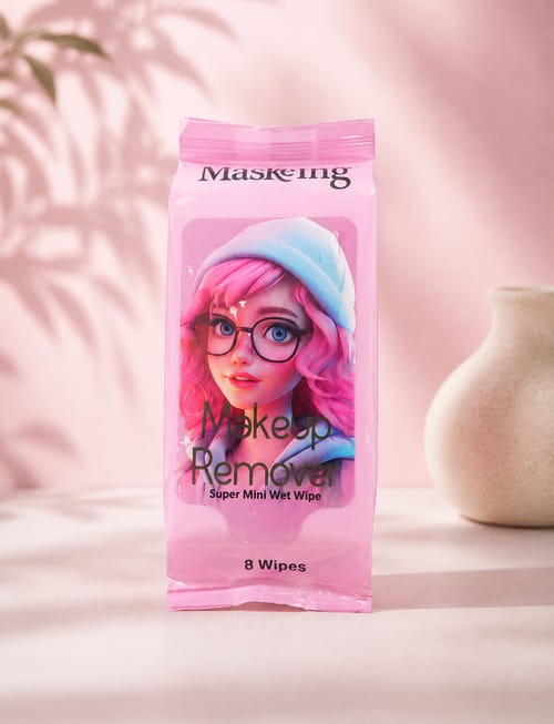 Super Mini Makeup Remover Wet Wipes