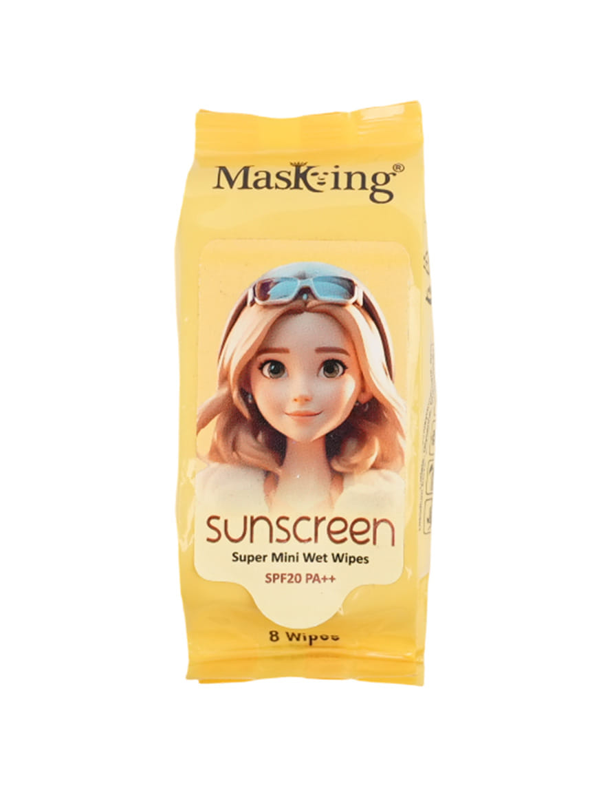Super Mini Sunscreen Wet Wipes – thumbnail 2