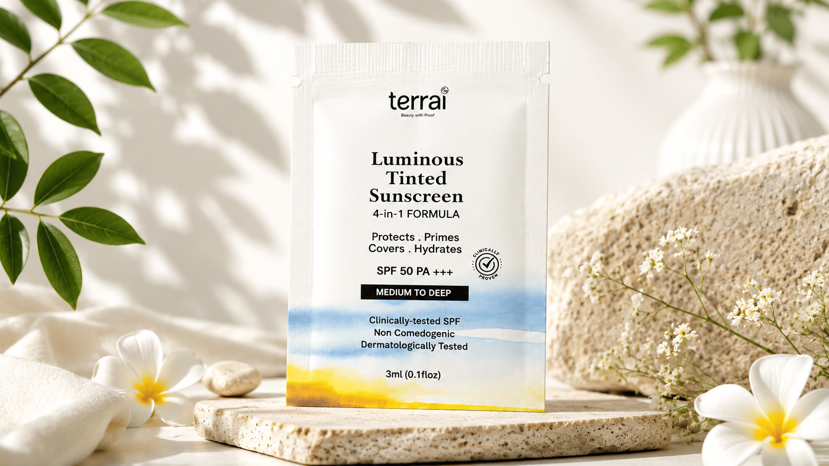 Luminous Tinted Sunscreen SPF 50 PA+++ Medium - Deep