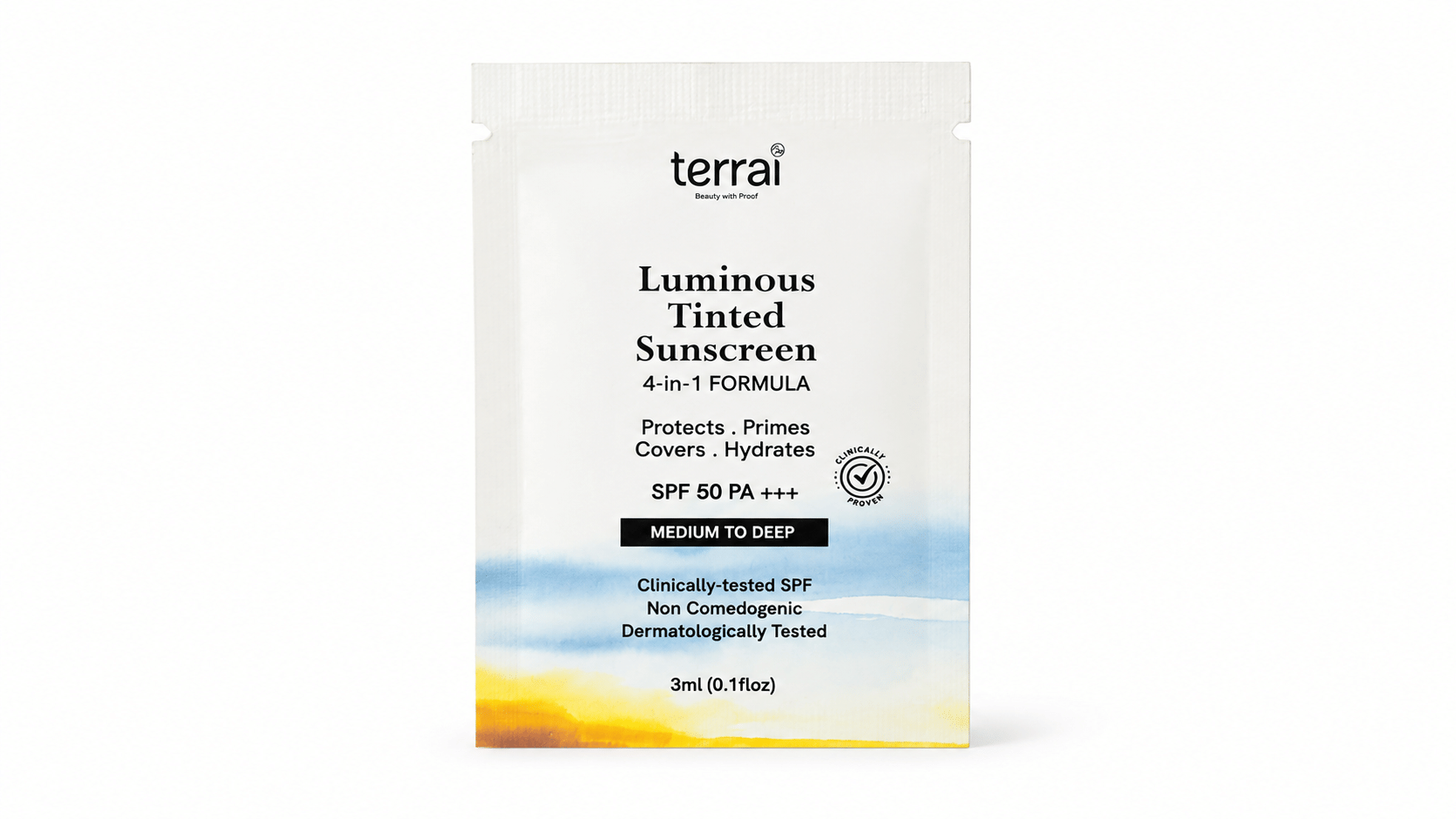 Luminous Tinted Sunscreen SPF 50 PA+++ Medium - Deep – thumbnail 2