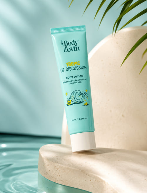 Tropic Of Discussion Body Lotion With Hibiscus Oil, Pea Peptide And Coconut Milk Tropic Of Discussion Body Lotion With Hibiscus Oil, Pea Peptide And Coconut Milk