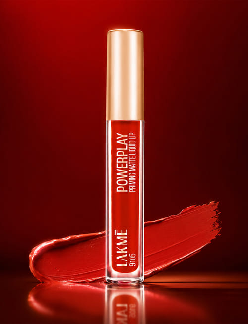 Priming Matte Liquid Lip: MR1 Fiery Scarlet
