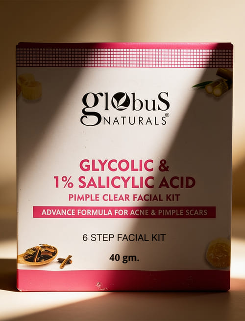 Glycolic & 1% Salicylic Acid Pimple Clear Facial Kit