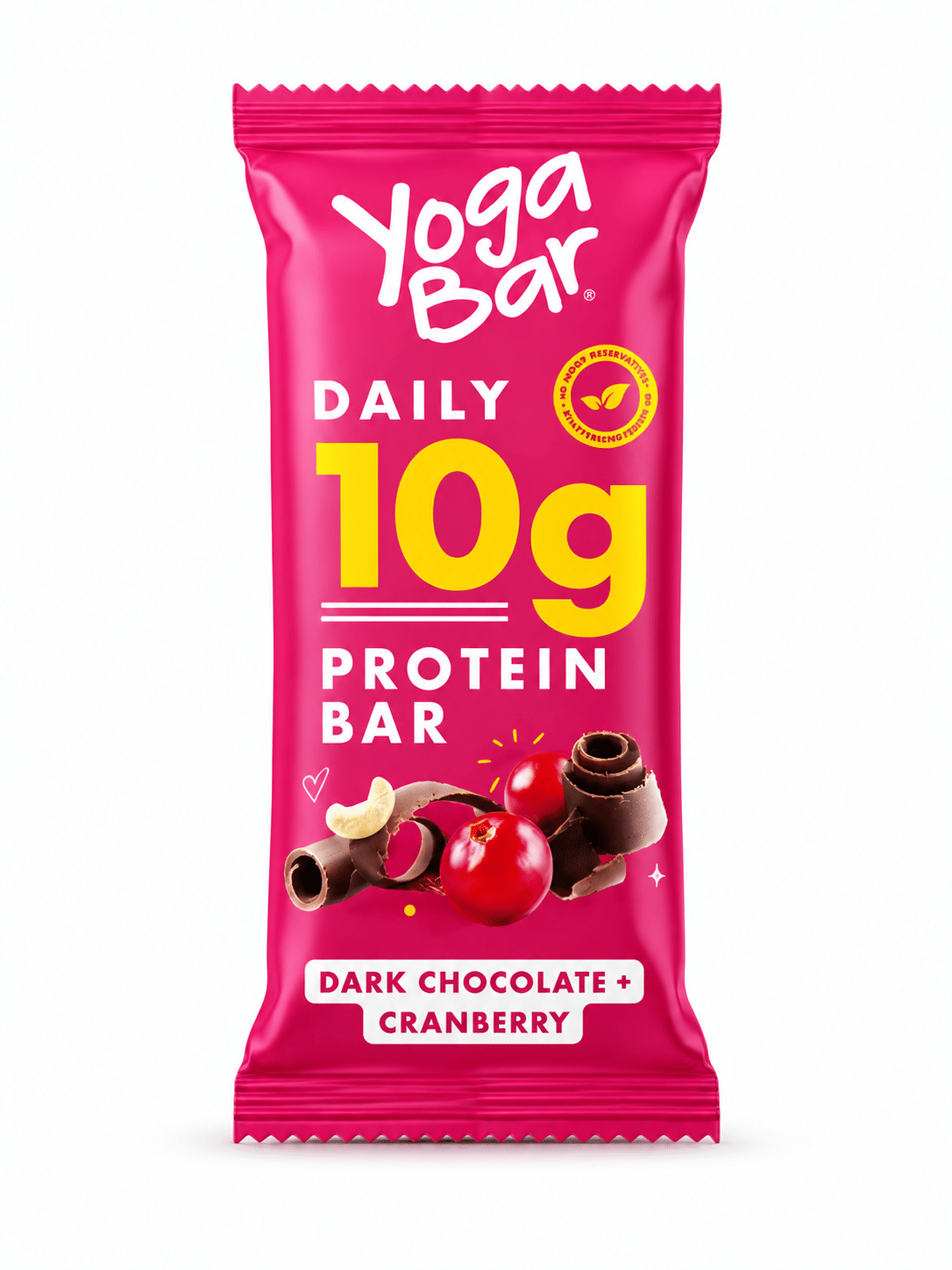 10g Protein Dark Chocolate+Cranberry Protein Bar – thumbnail 4