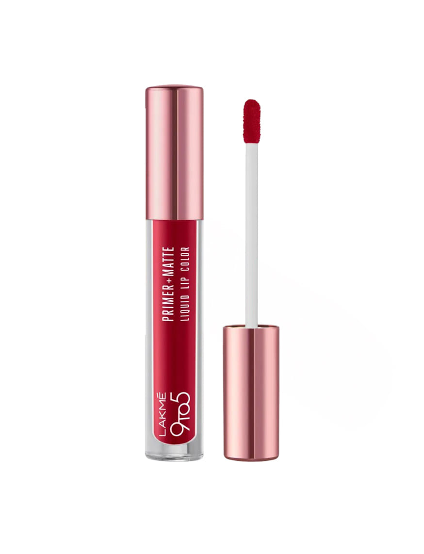 9 To 5 Primer + Matte Liquid Lip Color - MR3 Vivid Crimson – thumbnail 2