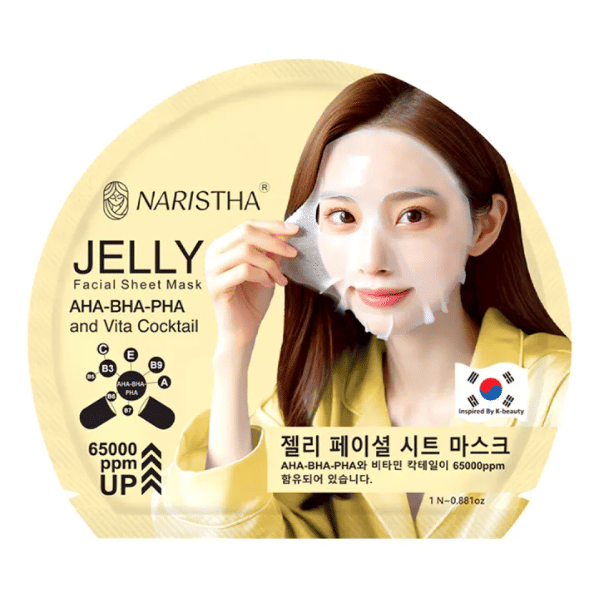 Jelly Facial Sheet Mask With AHA, BHA, PHA, And Vita Cocktail – thumbnail 2