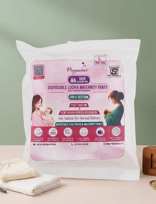 Disposable Lochia C-Section Maternity Panty - L